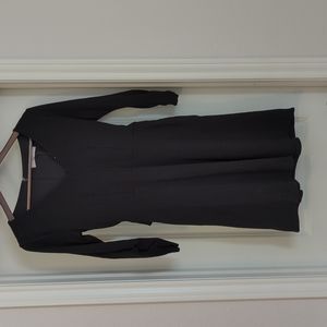 LOFT Black A line 3/4 sleeves (size 0)
